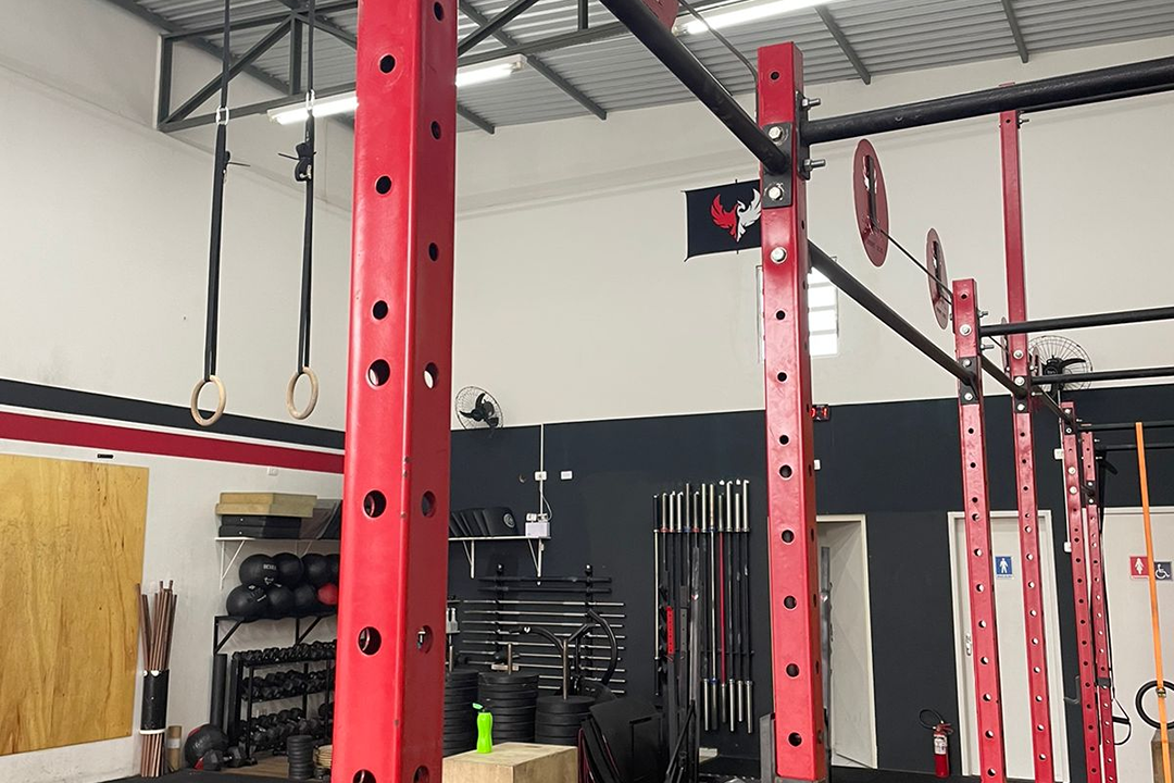 Imagem da estrutura da academia