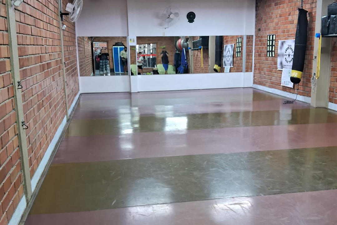 Imagem da estrutura da academia