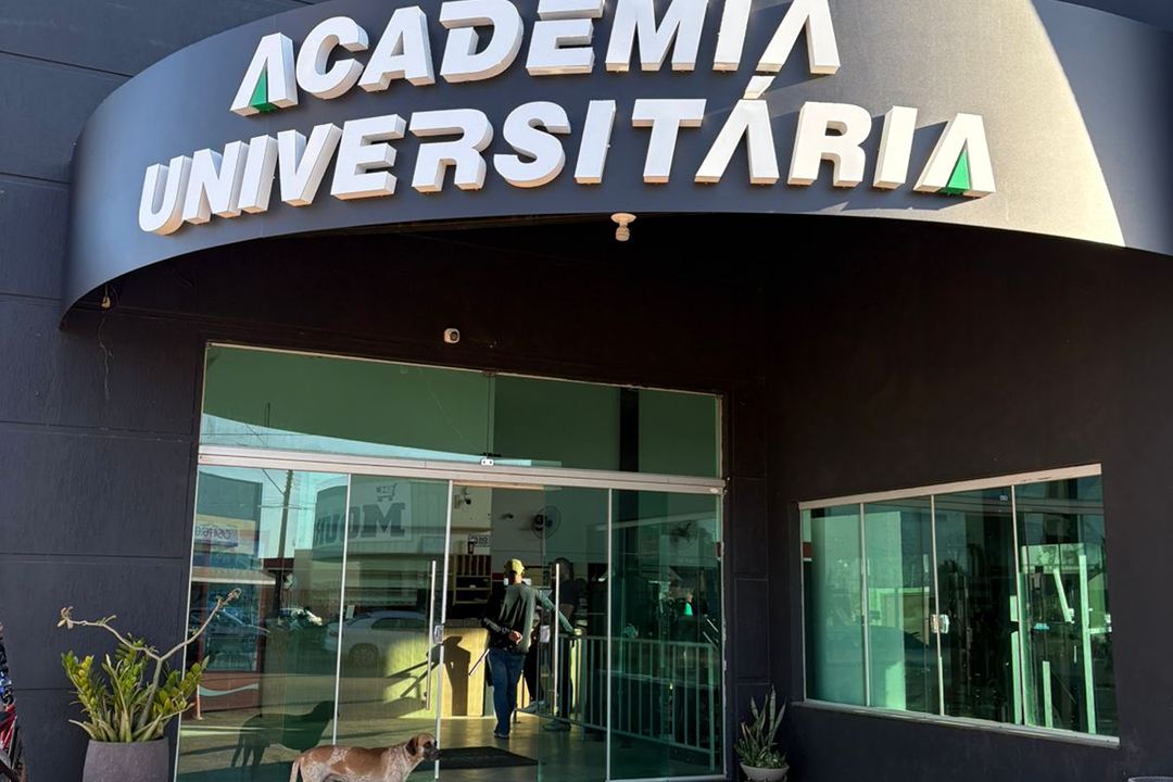 Imagem da estrutura da academia