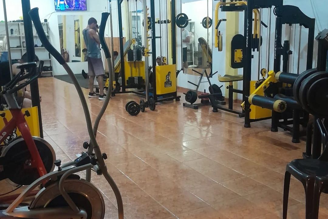 Imagem da estrutura da academia