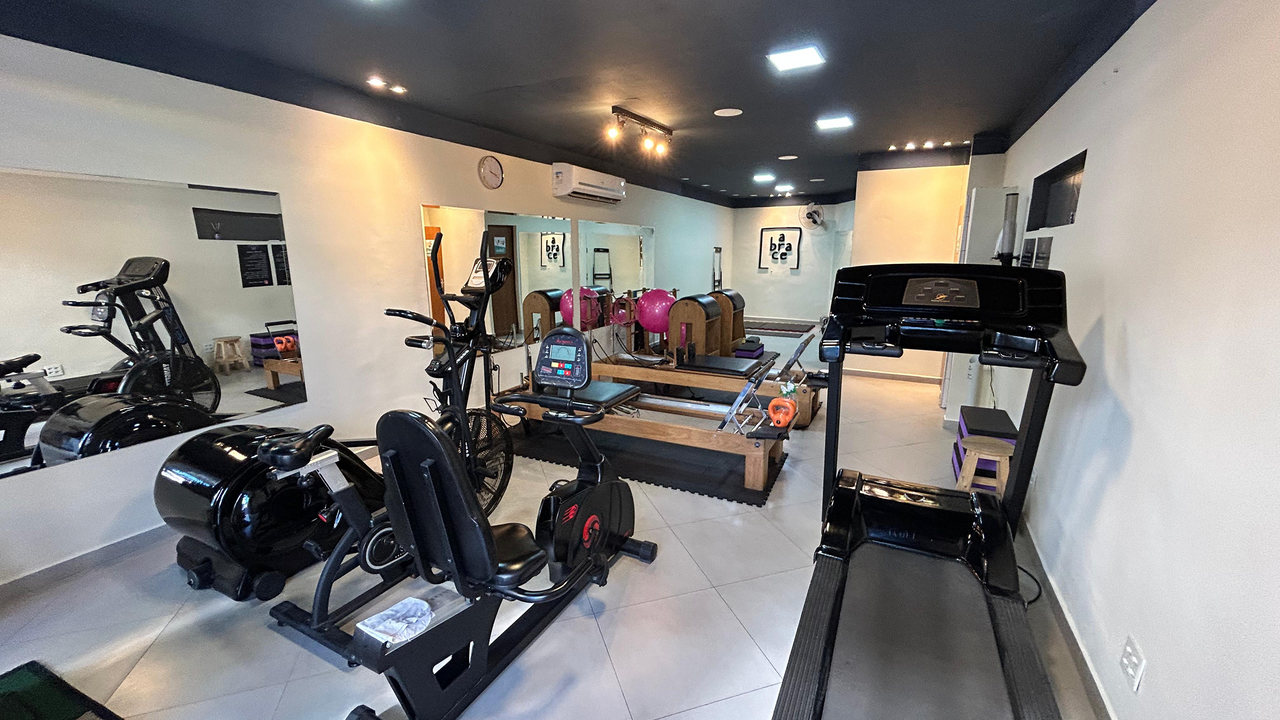 Imagem da estrutura da academia