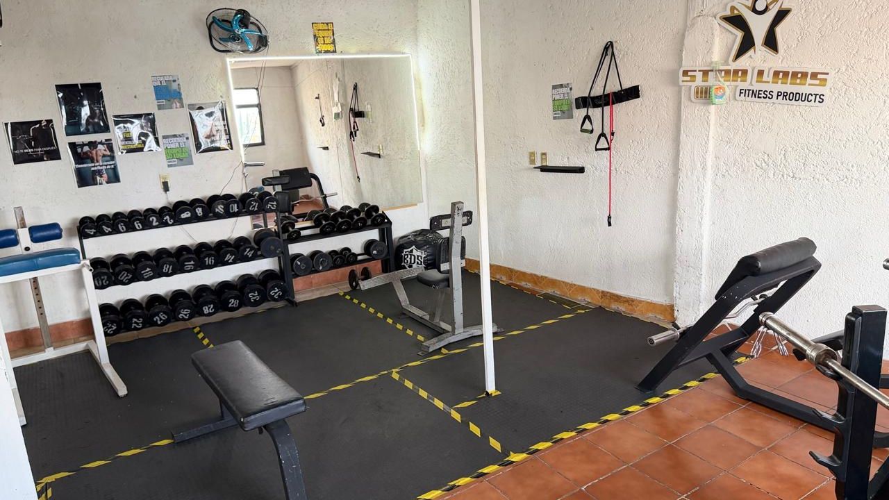 Imagem da estrutura da academia