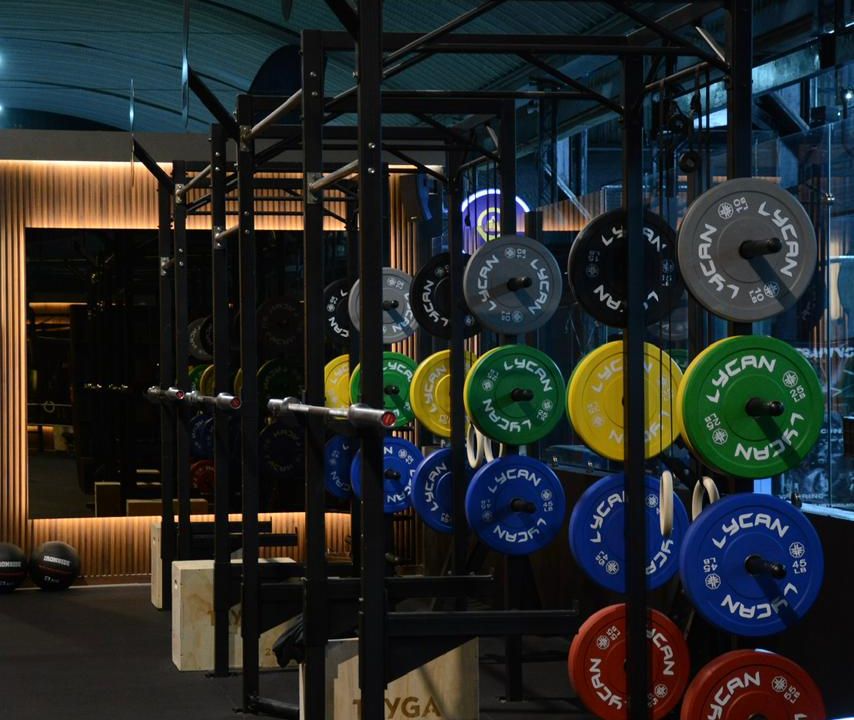 Imagem da estrutura da academia