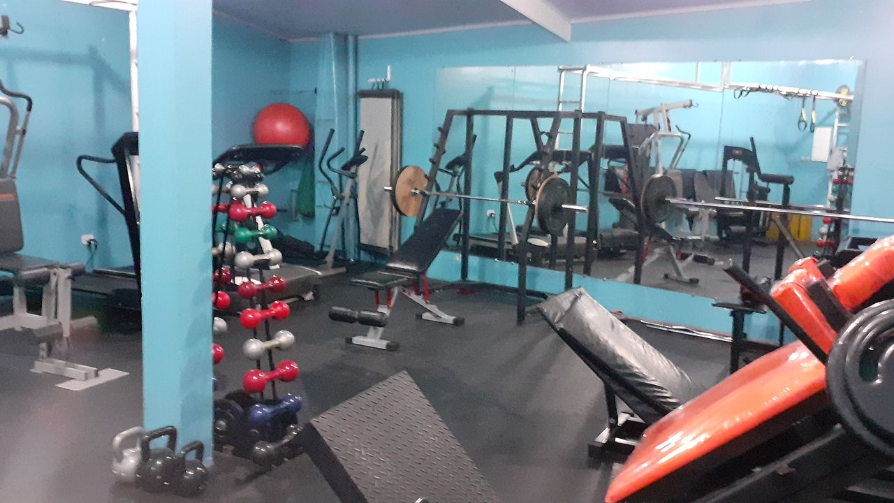 Imagem da estrutura da academia