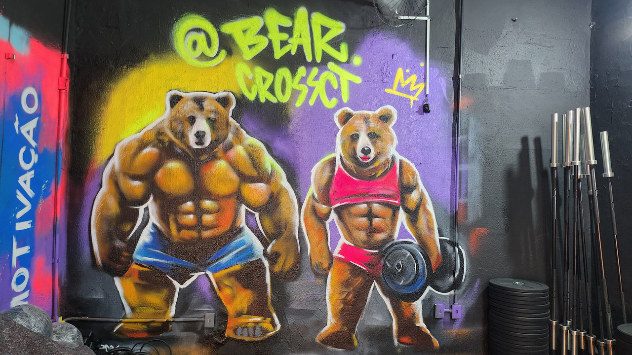 Imagem da estrutura da academia