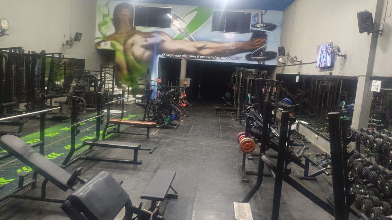 Imagem da estrutura da academia