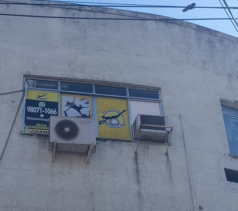 Imagem da estrutura da academia