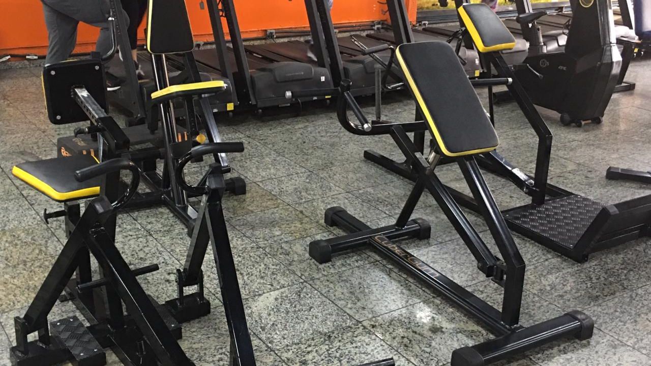 Imagem da estrutura da academia