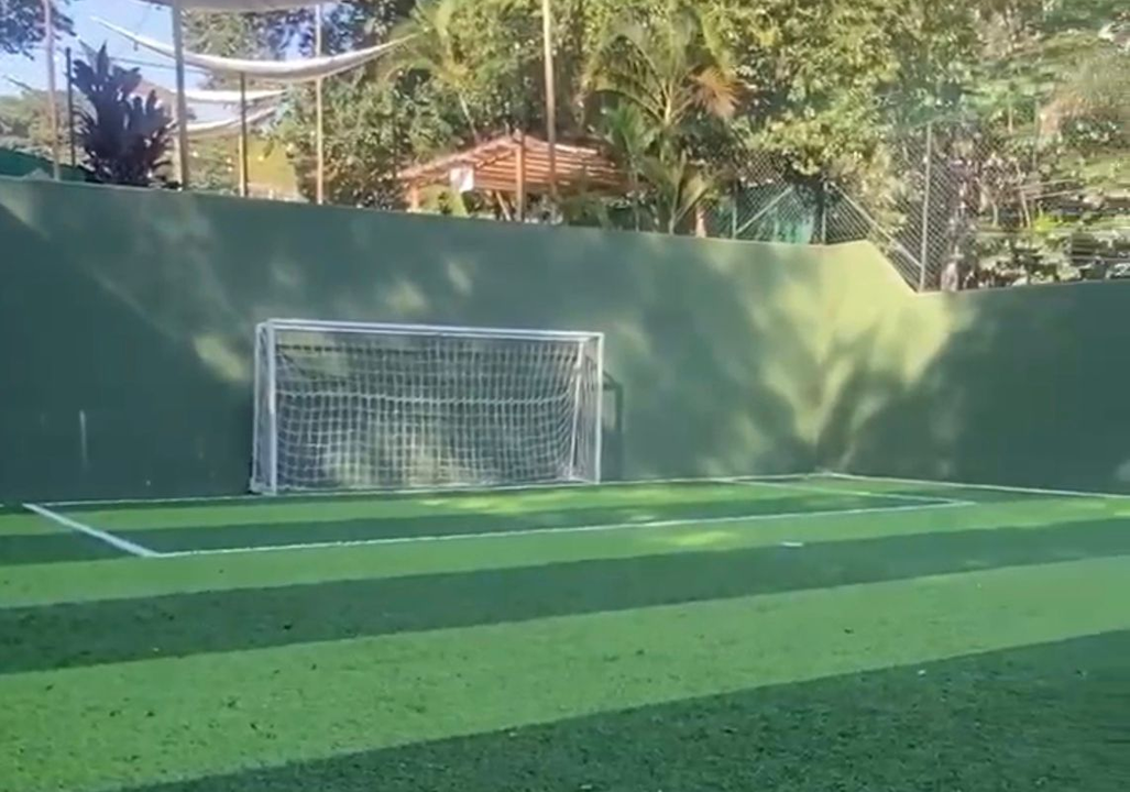 Imagem da estrutura da academia