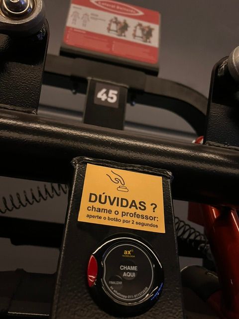 Imagem da estrutura da academia