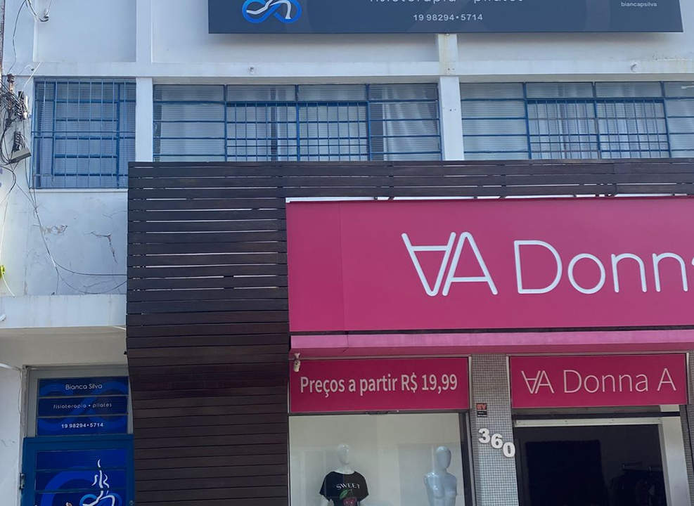Imagem da estrutura da academia