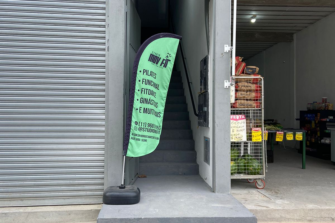 Imagem da estrutura da academia