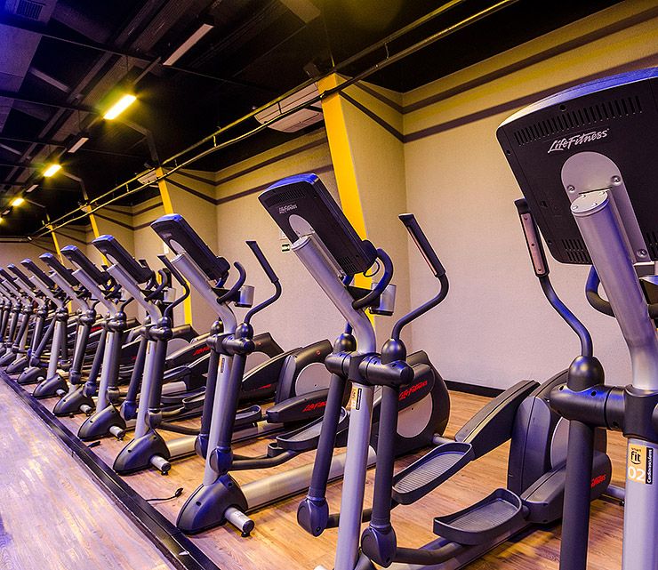 Imagem da estrutura da academia