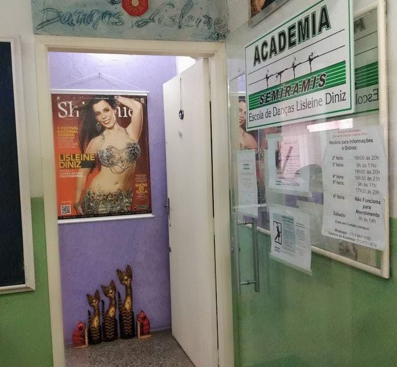 Imagem da estrutura da academia