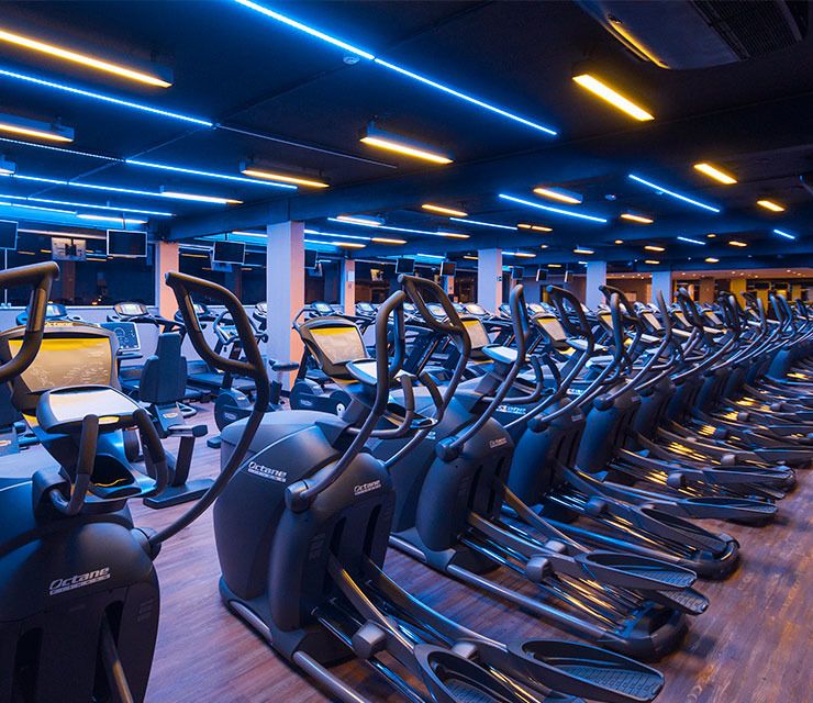 Imagem da estrutura da academia