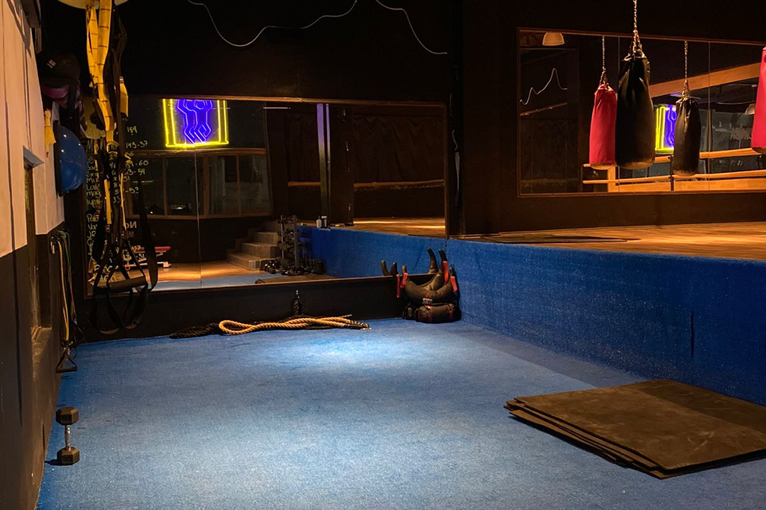 Imagem da estrutura da academia