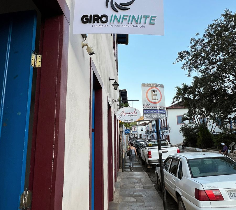 Imagem da estrutura da academia