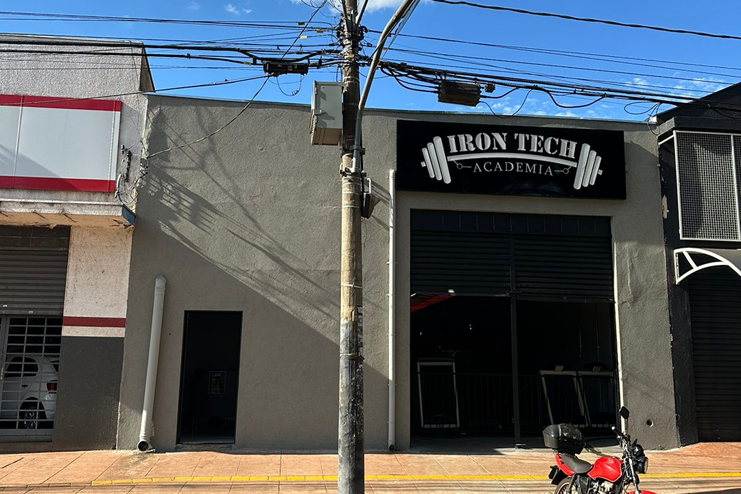 Imagem da estrutura da academia