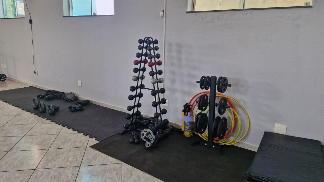 Imagem da estrutura da academia