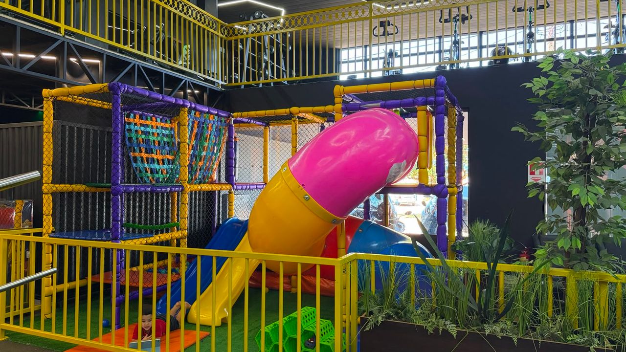 Imagem da estrutura da academia