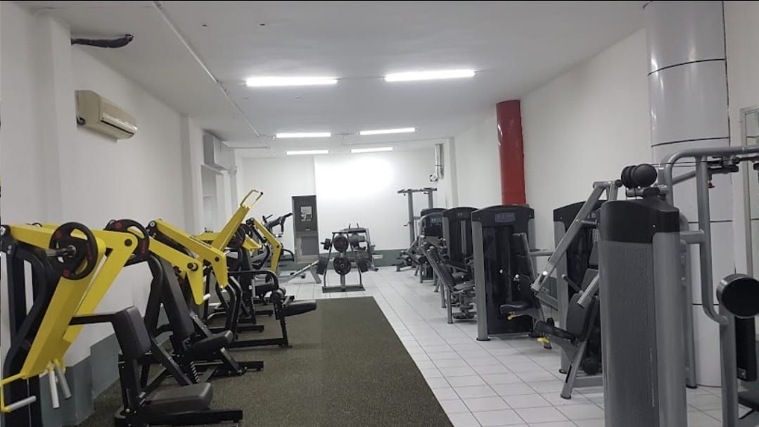 Imagem da estrutura da academia
