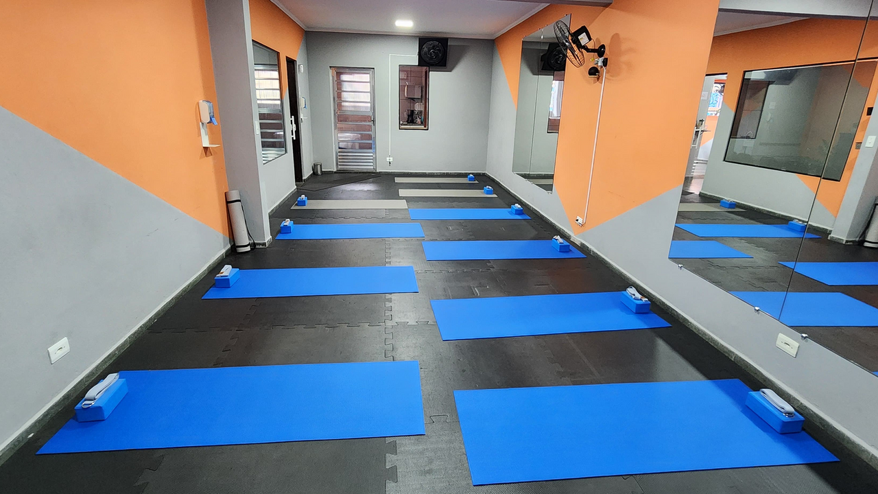 Imagem da estrutura da academia