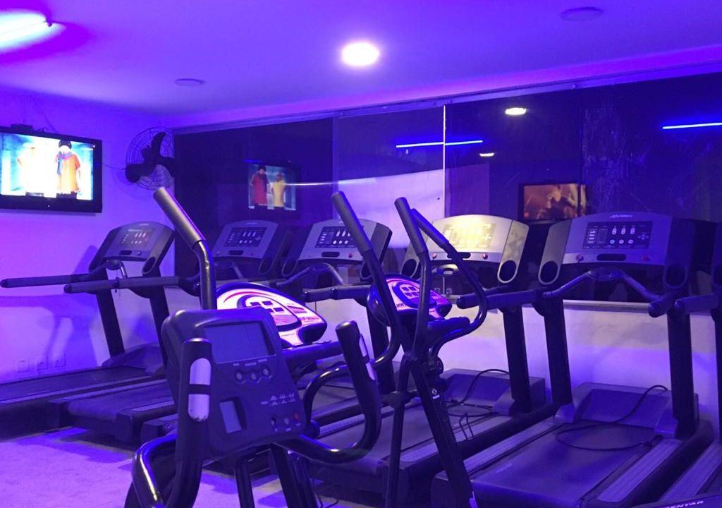 Imagem da estrutura da academia