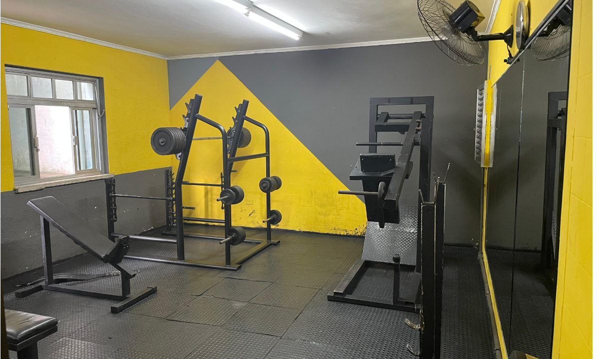 Imagem da estrutura da academia