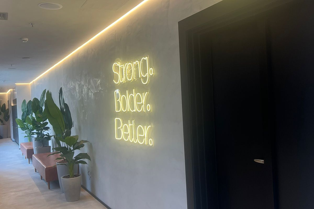 Imagem da estrutura da academia