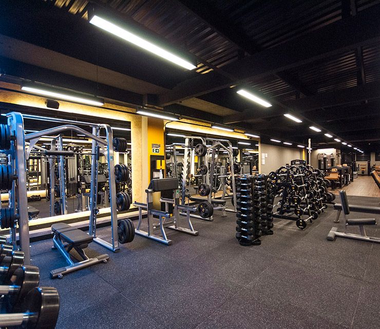 Imagem da estrutura da academia