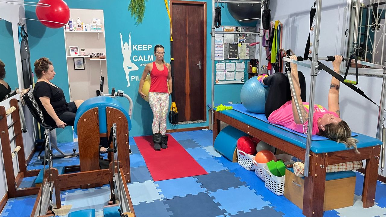Imagem da estrutura da academia