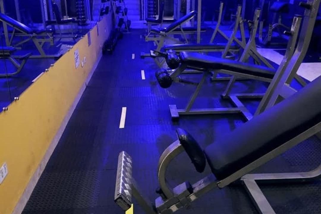 Imagem da estrutura da academia