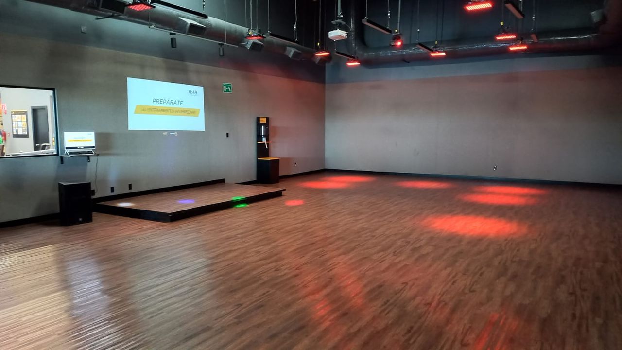 Imagem da estrutura da academia