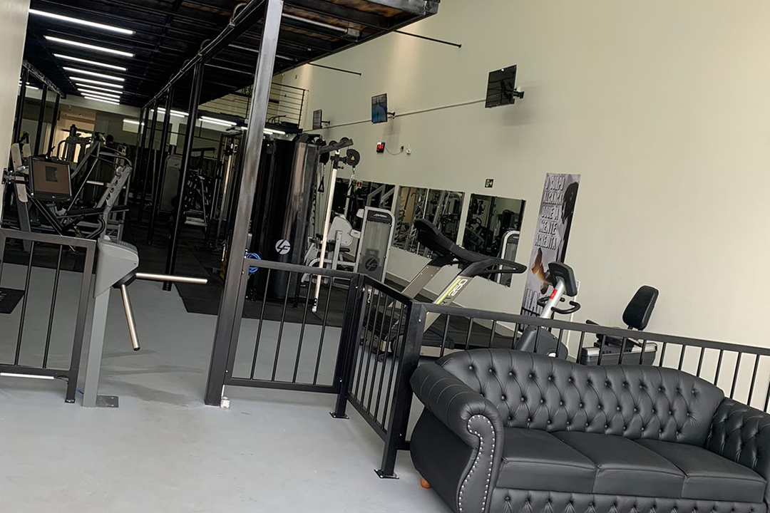 Imagem da estrutura da academia