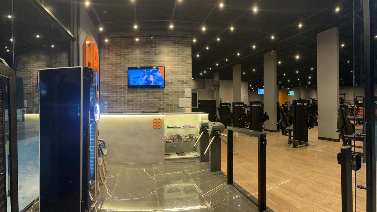 Imagem da estrutura da academia