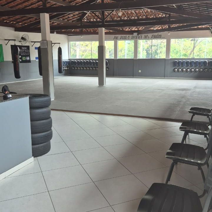 Imagem da estrutura da academia