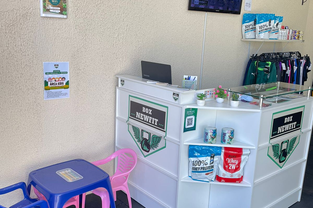 Imagem da estrutura da academia