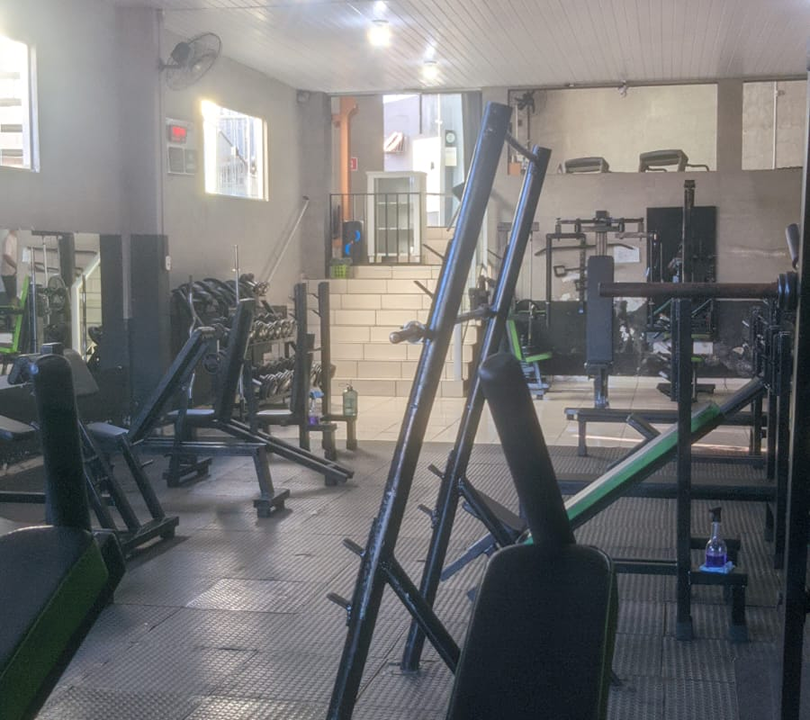 Imagem da estrutura da academia