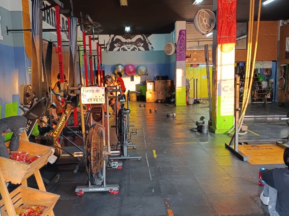 Imagem da estrutura da academia