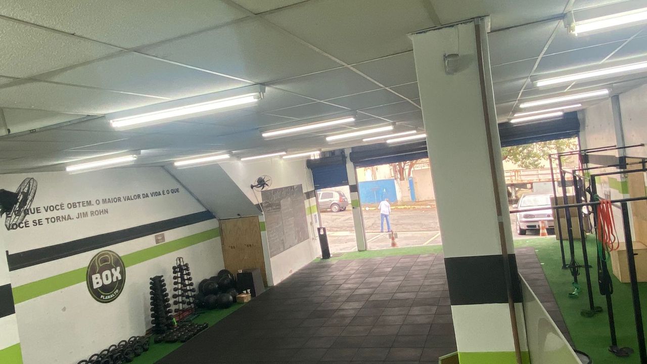 Imagem da estrutura da academia