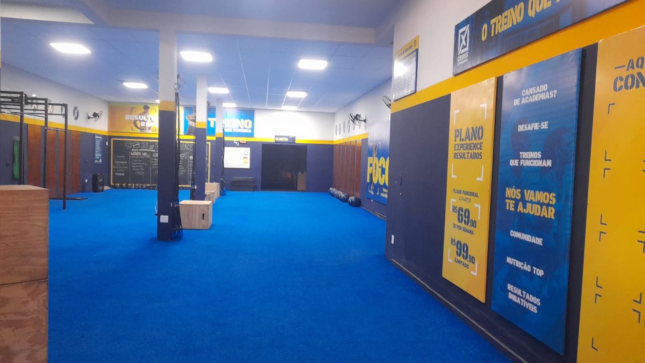 Imagem da estrutura da academia