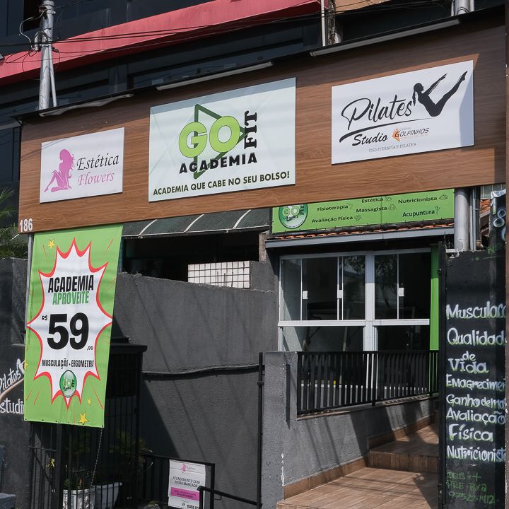 Imagem da estrutura da academia