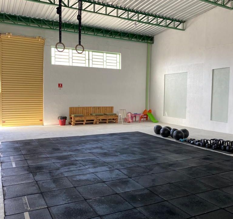 Imagem da estrutura da academia