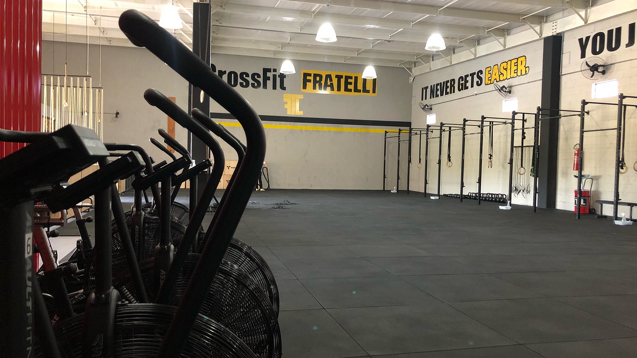 Imagem da estrutura da academia