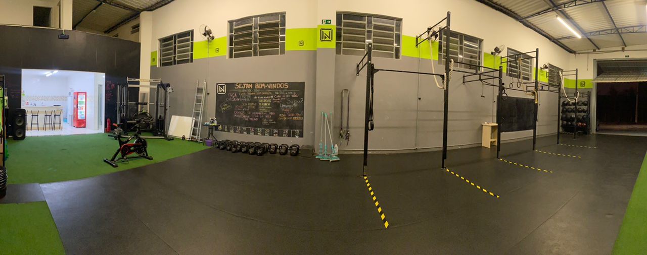 Imagem da estrutura da academia