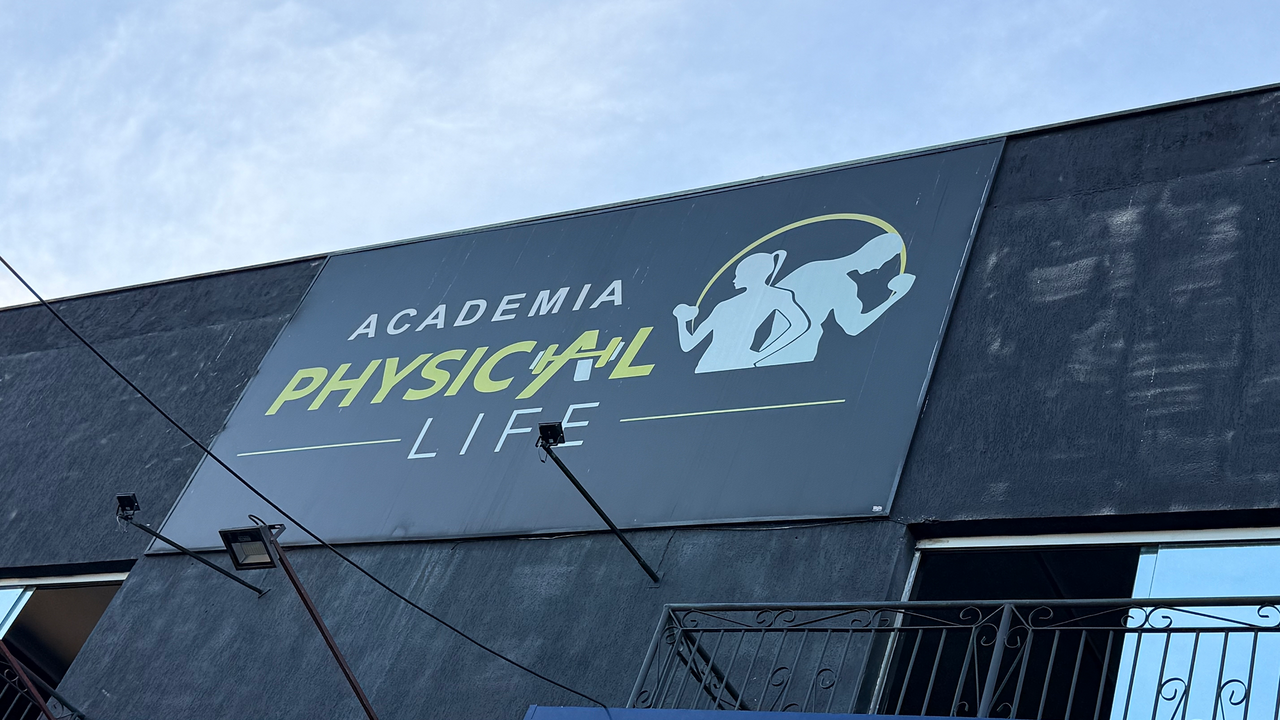 Imagem da estrutura da academia