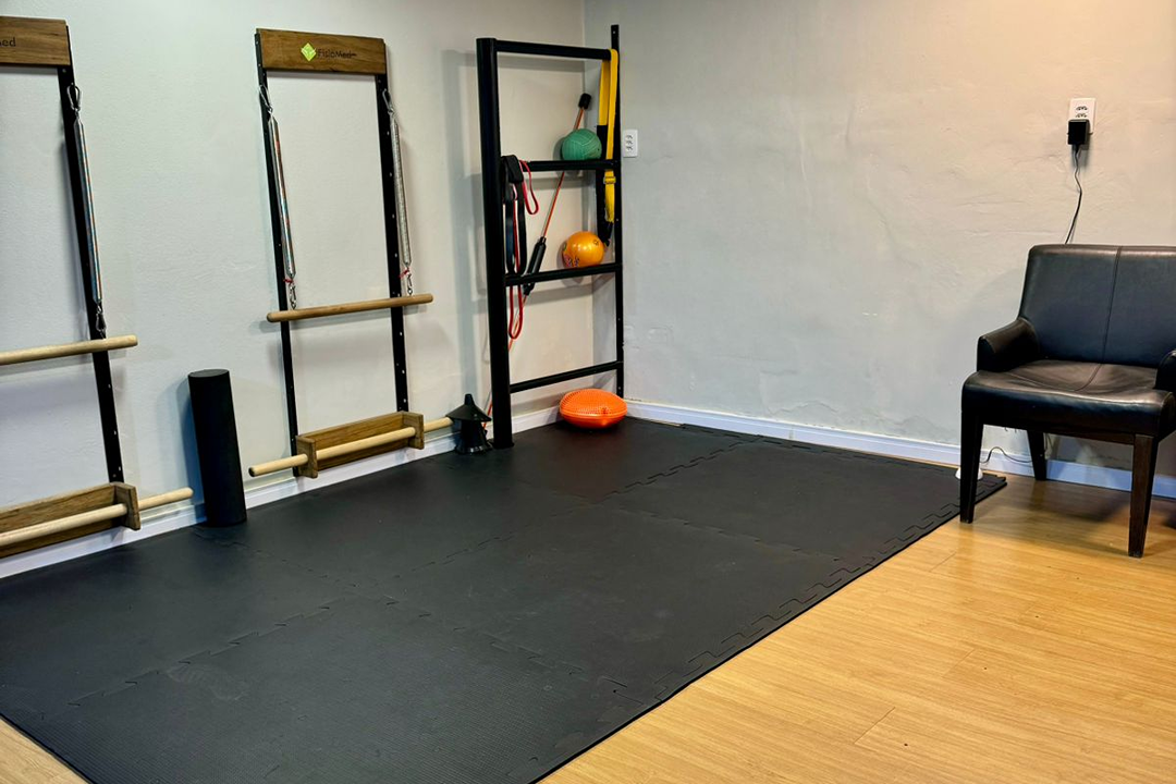 Imagem da estrutura da academia