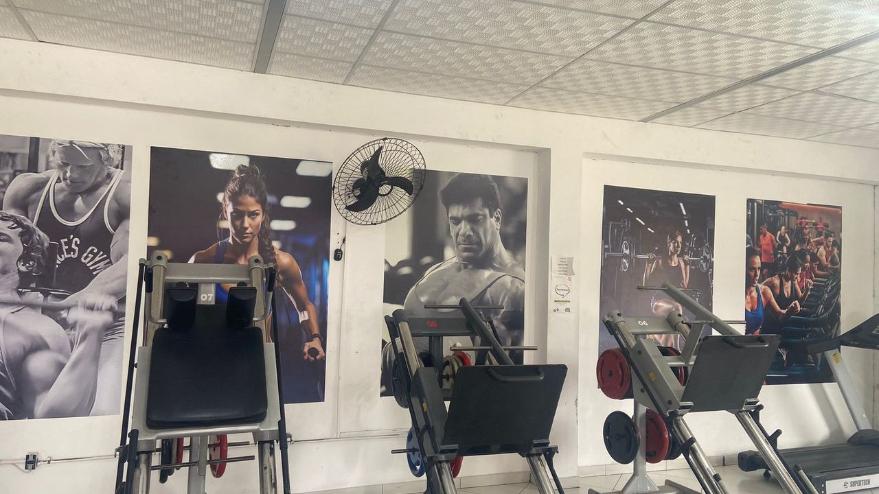Imagem da estrutura da academia
