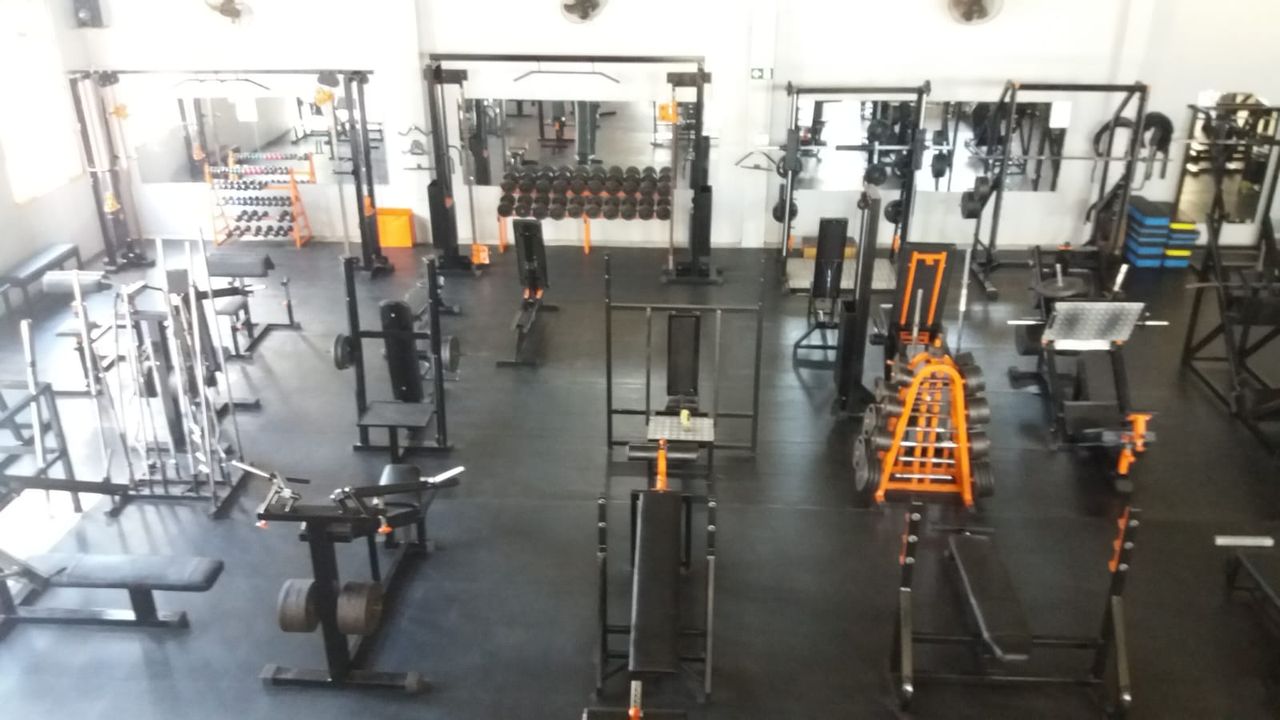 Imagem da estrutura da academia