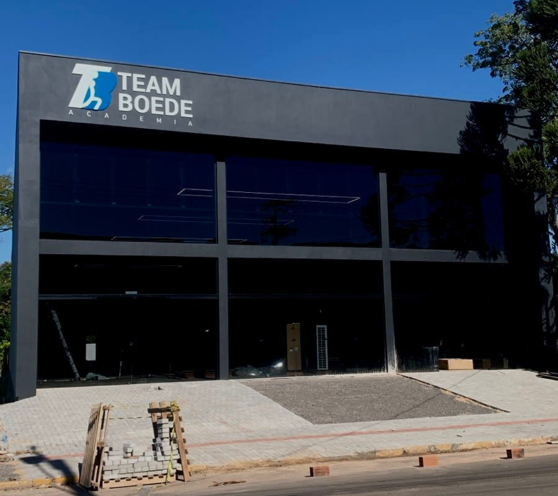 Imagem da estrutura da academia
